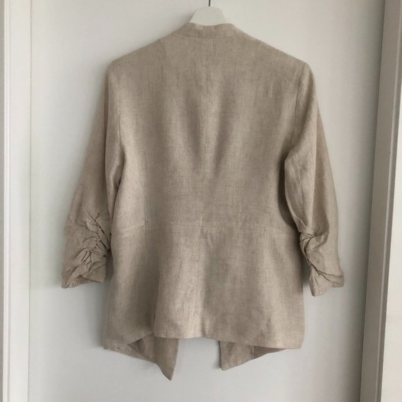 Jules & Leopold Blazer in Beige/Tan/Oatmeal - Picture 2 of 6